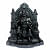 Shivaji Maharaj Black Color Decorative Statue - photo