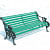 Cast Iron Bench - top_view