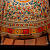 Leather Hand Painted Lamp Shade - rear_view