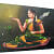Eternal love of a Lady in a painting - top_view