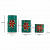 Wooden Candle Holder green Nepali Stone - rear_view