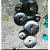 Black Designer Metal wall Art I 50x20 Inches - front_view