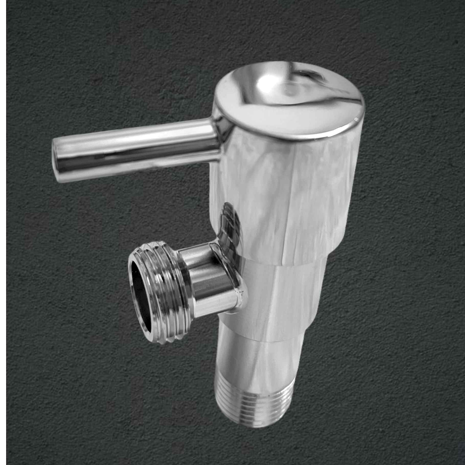 Brass angle valve/cock (turbo) - photo