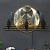 Decorative Metal Wall art With Clock - front_view