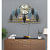 Decorative Metal Wall art With Clock - top_view