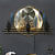 Decorative Metal Wall art With Clock - left_view