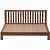 Solid Wood King Size Bed - front_view