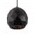 Black Gold Metal Hanging Light Without Bulb - left_view