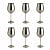 Stainless Steel Wine Goblet (Set of 6 Pieces) - photo