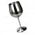 Stainless Steel Wine Goblet (Set of 6 Pieces) - rear_view