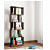 Lisa Engineered Wood Open Book Shelf (5 Shelf) - photo