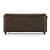 Fiona 3 Seater Sofa In Brown Colour - top_view