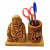 wooden pen holder - top_view