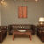 Buff Leather Chesterfield Sofa (3+2+2 Seater) - photo