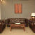 Buff Leather Chesterfield Sofa (3+2+2 Seater) - front_view