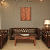 Buff Leather Chesterfield Sofa (3+2+2 Seater) - bottom_view