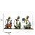 Rajasthani Tribal Musician Showpiece Statue (Set of 3) - front_view